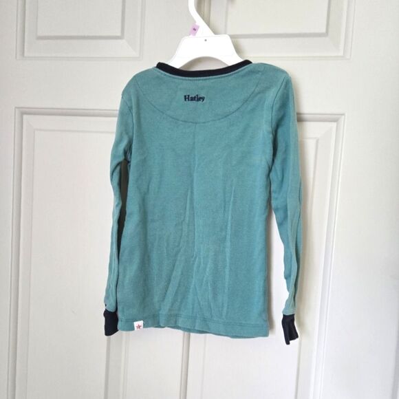 2/$15 Hatley Green and Black Long Sleeve Size 4 - Picture 4 of 4